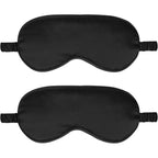 2-Pack Silk Sleep Mask – Elastic Blackout Eye Mask with Adjustable Strap&nbsp