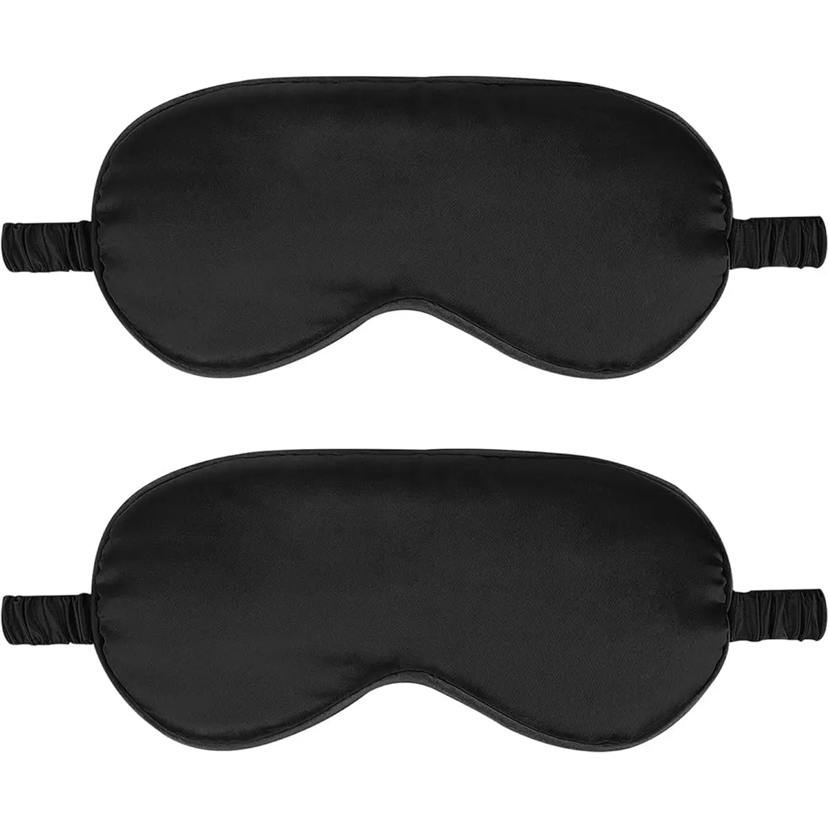 2-Pack Silk Sleep Mask – Elastic Blackout Eye Mask with Adjustable Strap&nbsp