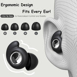 EloraSleep™ QuietSeal Pro Silicone Earplugs