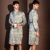 EloraSleep™ Satin Kimono Robe – Lightweight & Cooling Comfort