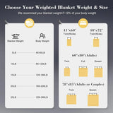 EloraSleep™ 15lb Weighted Blanket – Balanced Comfort for Calm, Restful Sleep