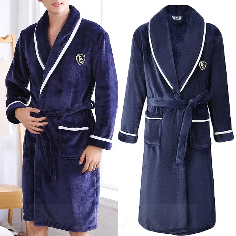 EloraSleep™ Luxury Fleece Robe – Ultra-Soft Hotel & Spa Comfort