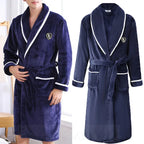 EloraSleep™ Luxury Fleece Robe – Ultra-Soft Hotel & Spa Comfort