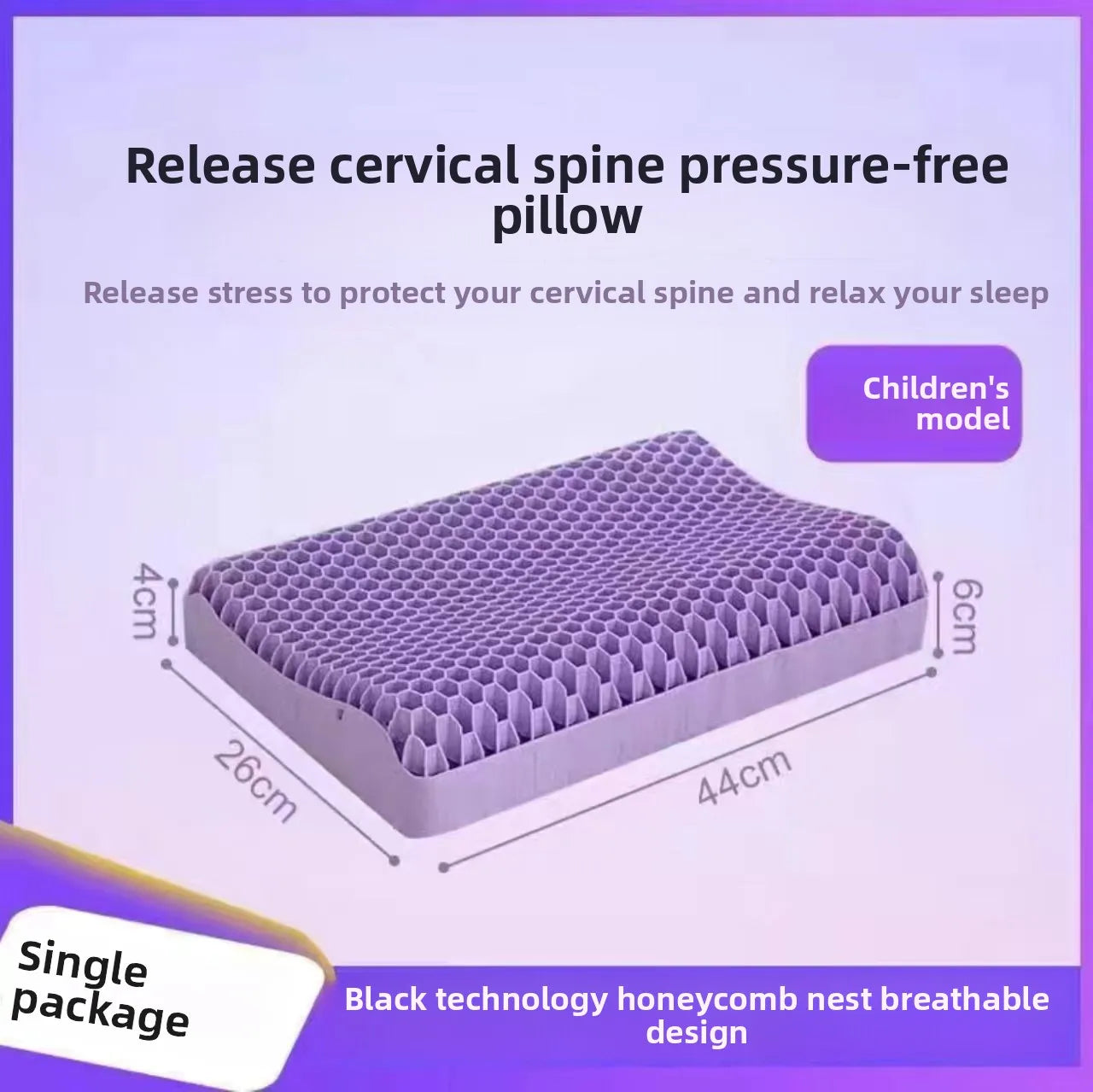 EloraSleep™ PectinCool Orthopedic Neck Pillow