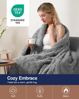 EloraSleep™ 20lb Weighted Blanket – Ultra-Soft Sherpa Comfort & Total Sleep Comfort