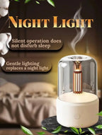 EloraSleep™ EmberGlow 120ml Flame Aroma Diffuser
