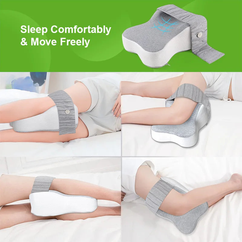EloraSleep™ AlignRest 14” Knee & Leg Support Pillow