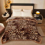 Double Layer Winter Raschel Plush Weighted Blanket – Soft, Warm & Cozy