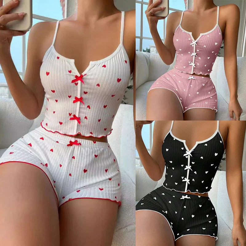 EloraSleep™ After Hours Pajama Set – Amour