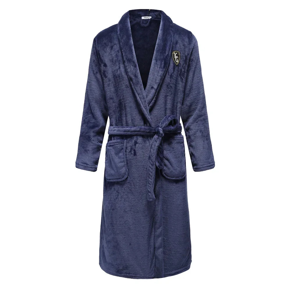 EloraSleep™ Luxury Fleece Robe – Ultra-Soft Hotel & Spa Comfort