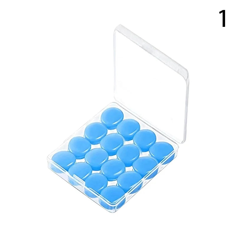 EloraSleep™ QuietCore Silicone Earplugs (16-Pack)