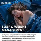 Bunkell® Night Burn + Sleep Support