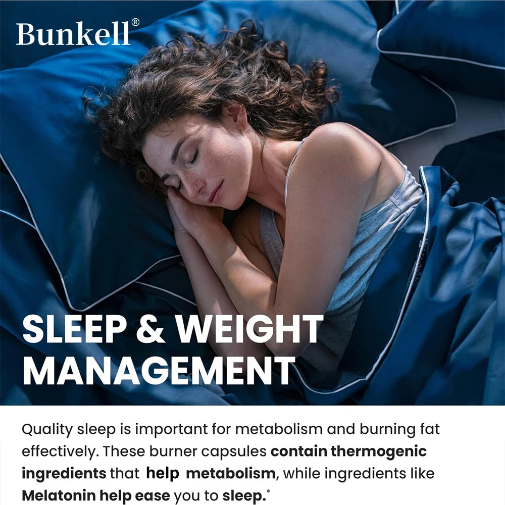 Bunkell® Night Burn + Sleep Support