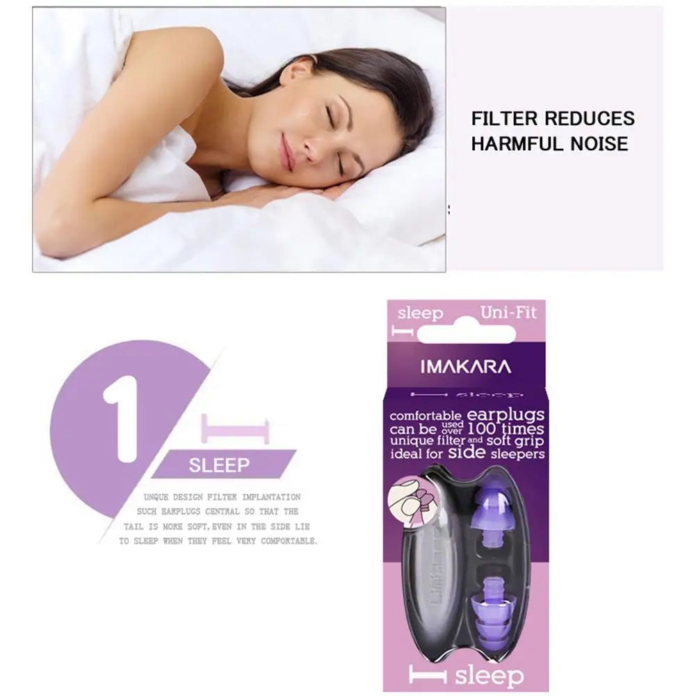 EloraSleep™ QuietCore Noise Reduction Earplugs