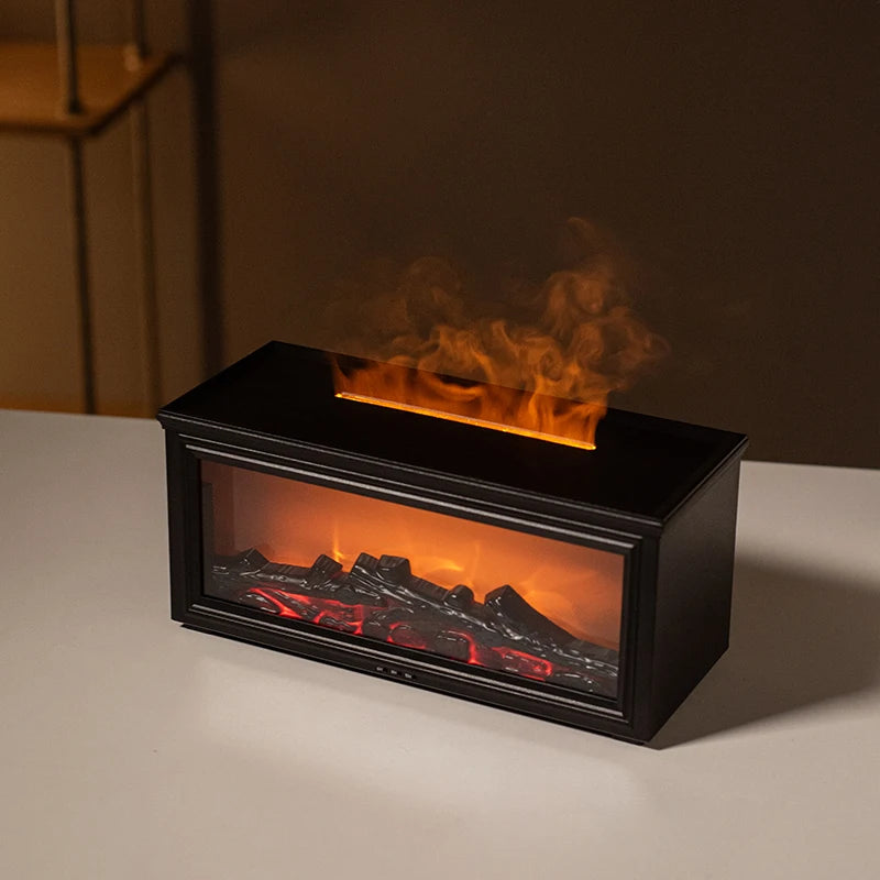EloraSleep™ EmberMist Flame Aroma Diffuser