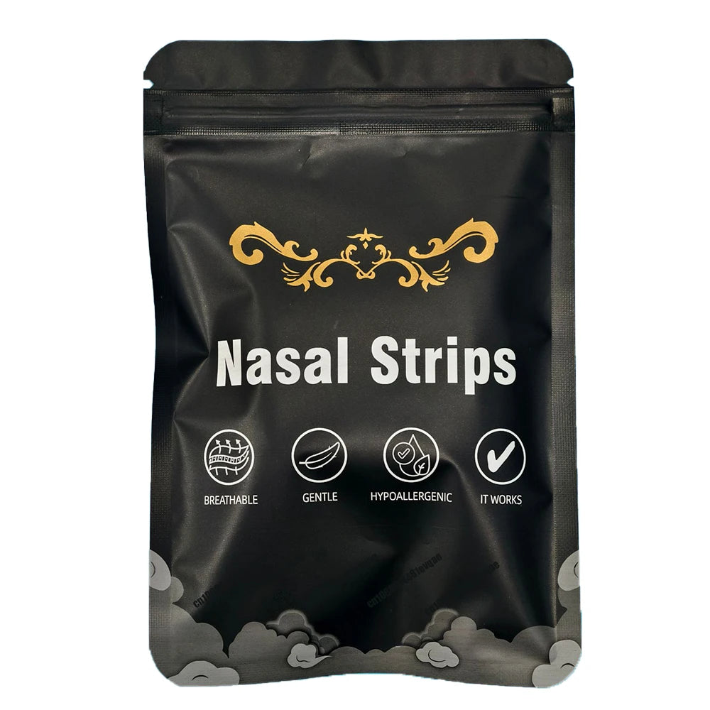 30pcs Extra Strength Nasal Strips for Snoring & Congestion Relief – Sensitive Skin Friendly, Strong