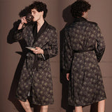 EloraSleep™ Satin Kimono Robe – Lightweight & Cooling Comfort