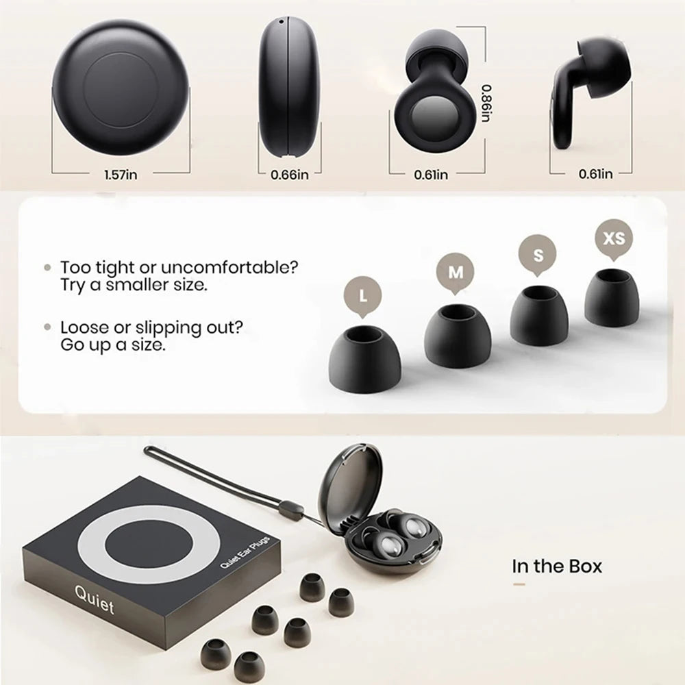 Eayburst™ Silicone Earplugs – Sleep & Focus Protection