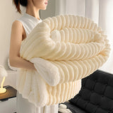 Weighted Fleece Blanket – Soft, Warm, All-Season Comfort, 8lbs