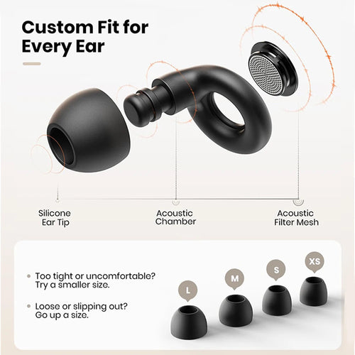 Eayburst™ Silicone Earplugs – Sleep & Focus Protection