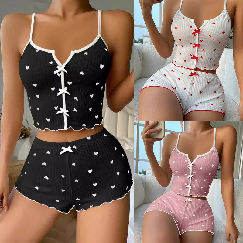 EloraSleep™ After Hours Pajama Set – Amour