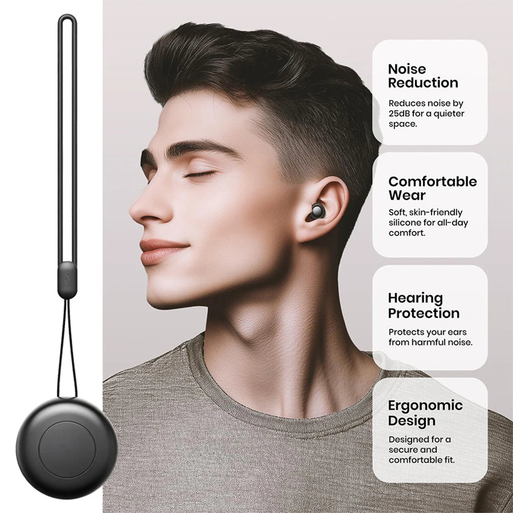 Eayburst™ Silicone Earplugs – Sleep & Focus Protection