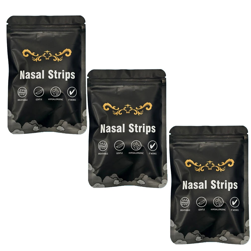 30pcs Extra Strength Nasal Strips for Snoring & Congestion Relief – Sensitive Skin Friendly, Strong