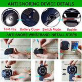 Electronic Anti Snore Wristband – Built-In Smart Biosensor