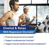 Magnesium Glycinate - Supports Nerve, Muscle, Bone and Heart Health, Helps with Stress, Sleep Quality Support, Muscles Recovery