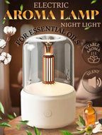 EloraSleep™ EmberGlow 120ml Flame Aroma Diffuser
