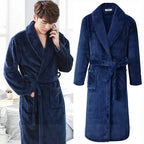 EloraSleep™ Luxury Fleece Robe – Ultra-Soft Hotel & Spa Comfort
