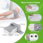 EloraSleep™ AlignRest 14” Knee & Leg Support Pillow