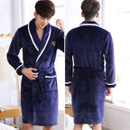EloraSleep™ Luxury Fleece Robe – Ultra-Soft Hotel & Spa Comfort