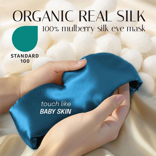 EloraSleep™ 100% Mulberry Silk Luxury Sleep Mask