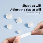EloraSleep™ QuietCore Silicone Earplugs (16-Pack)