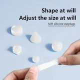 EloraSleep™ QuietCore Silicone Earplugs (16-Pack)