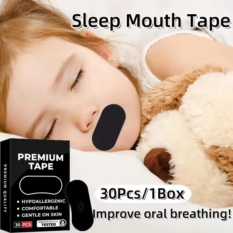 EloraSleep™ NasalFlow Mouth Sleep Strips