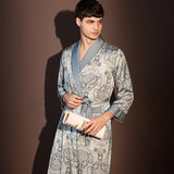 EloraSleep™ Satin Kimono Robe – Lightweight & Cooling Comfort