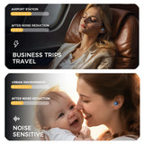 Eayburst™ Silicone Earplugs – Sleep & Focus Protection