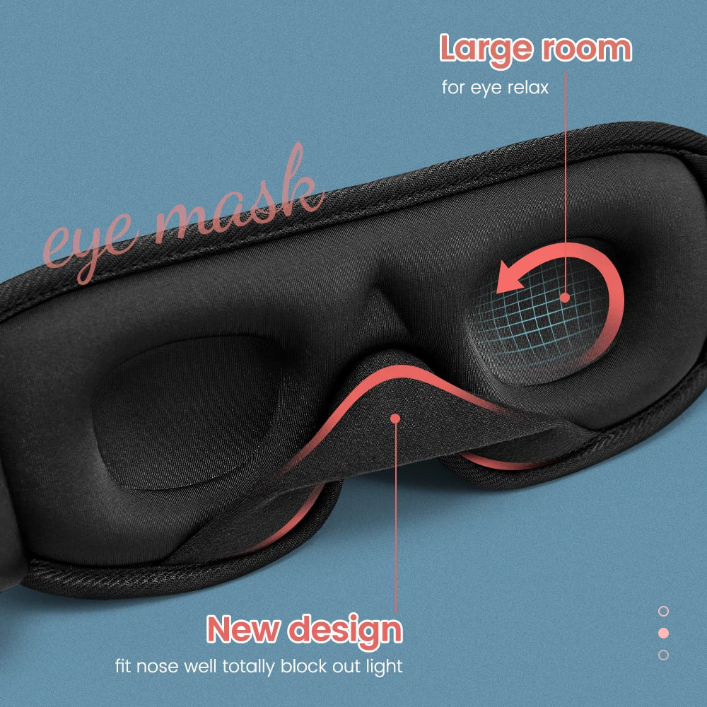 EloraSleep™ 3D Contoured Sleep Mask