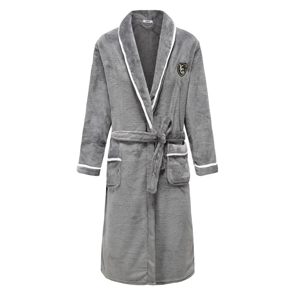 EloraSleep™ Luxury Fleece Robe – Ultra-Soft Hotel & Spa Comfort