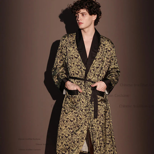 EloraSleep™ Satin Kimono Robe – Lightweight & Cooling Comfort