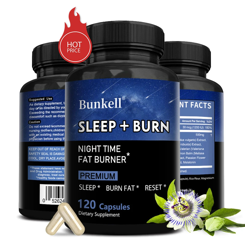 Bunkell® Night Burn + Sleep Support