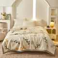 Double Layer Winter Raschel Plush Weighted Blanket – Soft, Warm & Cozy