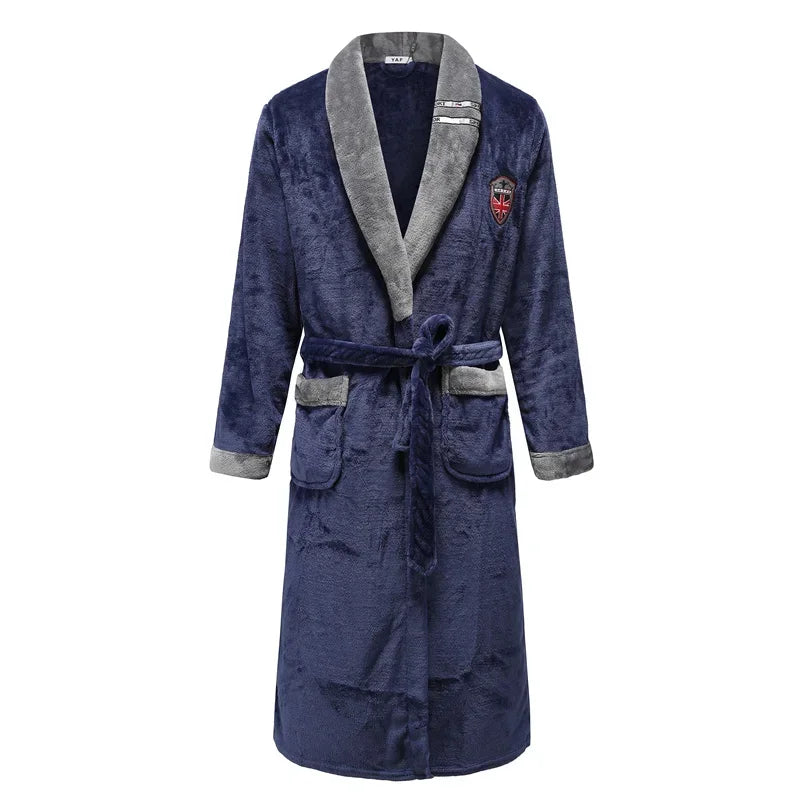 EloraSleep™ Luxury Fleece Robe – Ultra-Soft Hotel & Spa Comfort