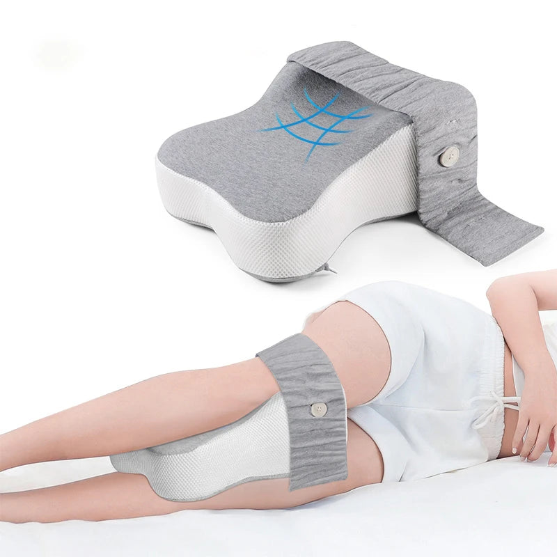 EloraSleep™ AlignRest 14” Knee & Leg Support Pillow