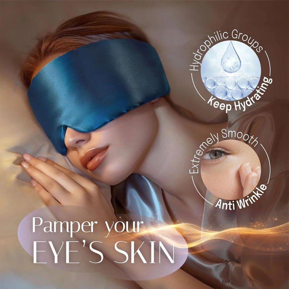 EloraSleep™ 100% Mulberry Silk Luxury Sleep Mask