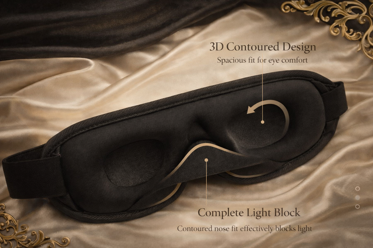 EloraSleep™ 3D Contoured Sleep Mask