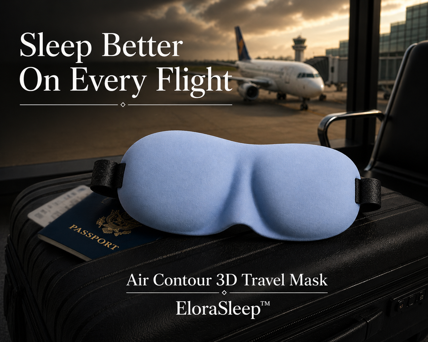 EloraSleep™ AirContour 3D Travel Sleep Mask