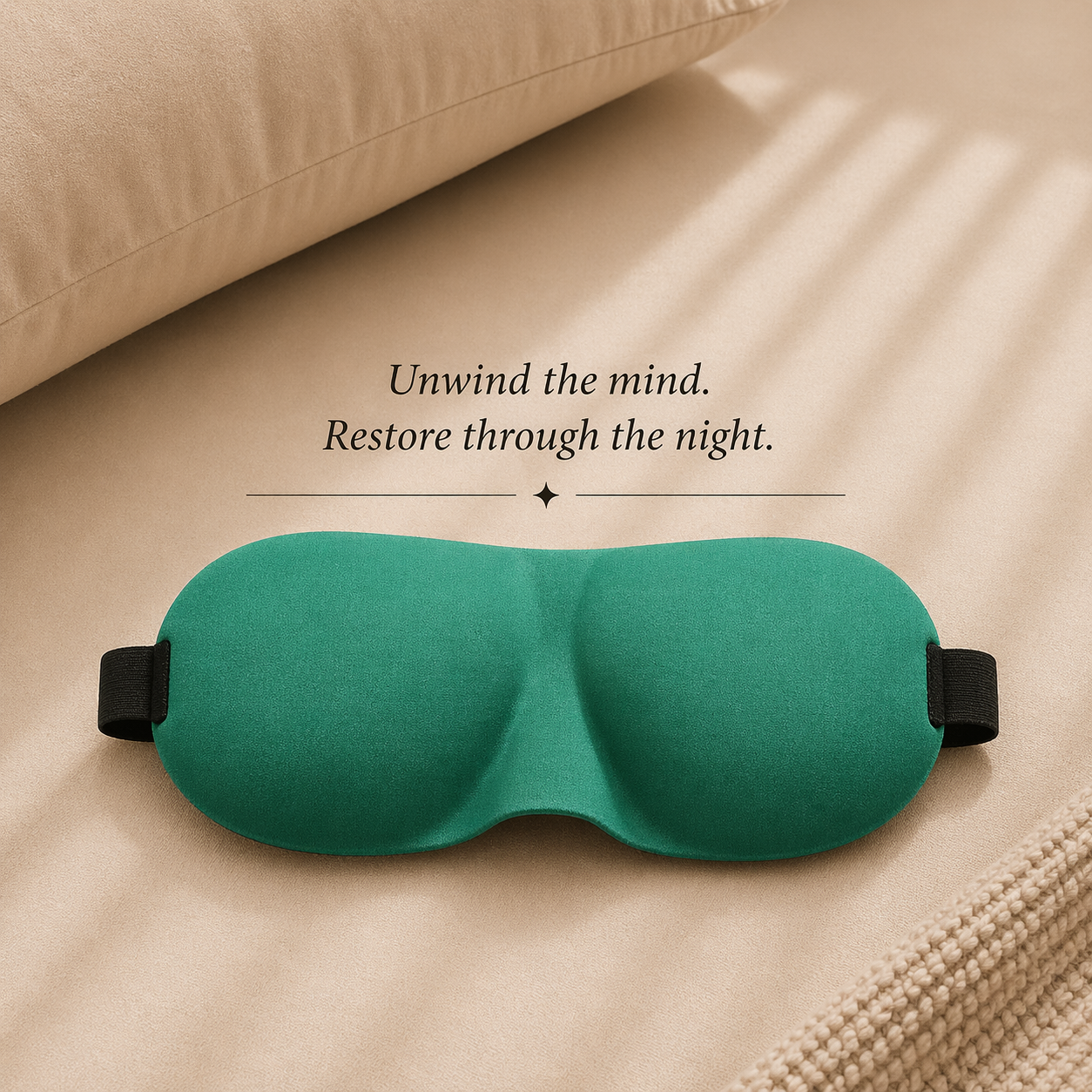 EloraSleep™ AirContour 3D Sleep Mask